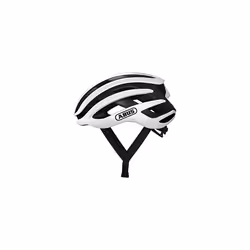 ABUS AirBreaker Racing Bike Helmet - High-End Bike Helmet for Professional Cycling - Unisex, for Men and Women - White, Size  ...