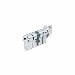 KD6PSN Z40/K30 BKN Button Cylinder Lock Nickel-Plated