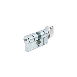 KD6PSN Z40/K30 BKN Button Cylinder Lock Nickel-Plated