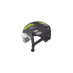 ABUS Hyban 2.0 ACE City Helmet - Durable Bicycle Helmet for Daily Use with ABS Hard Shell - for Women and Men - Grey, Size L