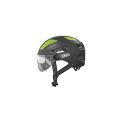 ABUS Hyban 2.0 ACE City Helmet - Durable Bicycle Helmet for Daily Use with ABS Hard Shell - for Women and Men - Grey, Size L