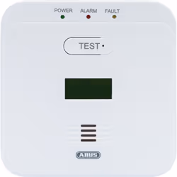 ABUS COWM510, Carbon monoxide (CO), EN50291-1:2010+A1:2012, Alkaline, 1.5 V, -20 - 50 °C