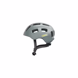Youn-I 2.0 bike helmet - with light for children, teenagers and young adults - for girls and boys - grey, size S