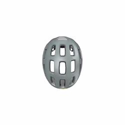 Youn-I 2.0 bike helmet - with light for children, teenagers and young adults - for girls and boys - grey, size S