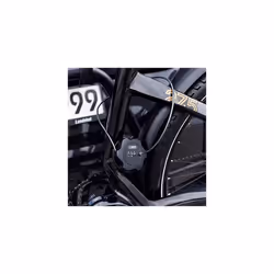 Combiflex Adventure cable lock - lock for securing skis, pushchairs, e-scooters & scooters - 75 cm steel cable - with number code - black