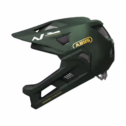 ABUS MTB helmet YouDrop FF - full-face helmet for kids and teens - for entry-level mountain biking - with removable chin guar ...