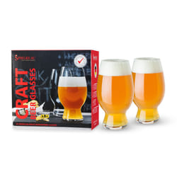 Spiegelau craft Beer Wheat Beer glasses  Set of 2  European-Made Lead-Free crystal  Modern Beer glasses  Dishwasher Safe  Professional Quality Witbier