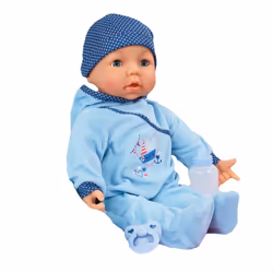 Bayer Design Hello Baby Boy, Baby doll, Male, Boy, Speaking function, 460 mm, Multicolour