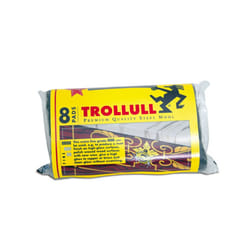Grade 1 Trollull Utility Pads 8 Pack - , Steel Wool Cleaning Sanding Wood Crafts - Trollull Utility Pads 8, Grade 1 Steel Wool Cleaning Sanding Wood