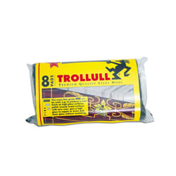 Grade 00 Trollull Utility Pads 8 Pack - Steel Wool Fine 771004 -  8 pads trollull utility grade 00 steel wool fine 771004