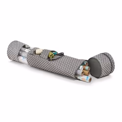 Zeller Present 14660, Grey, Polyester, 170 mm, 170 mm, 850 mm