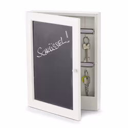 Zeller Present 15124, MDF, Black, White, 220 x 50 x 300 mm