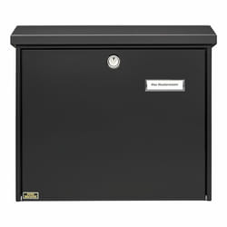 BURG-WÄCHTER Comfort 913 S mailbox Black Wall-mounted mailbox Steel