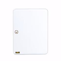 BURG-WÄCHTER CS 42, Stainless steel, White, 41 hook(s), Key, 235 x 75 x 310 mm, 2.79 kg
