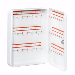 BURG-WÄCHTER CS 42 key cabinet/organizer Stainless steel White