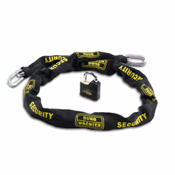 BURG-WÄCHTER SKM 6/60/NI40, Chain lock, Black, Steel, Hardened steel, CE, EN 1143-1, 600 mm