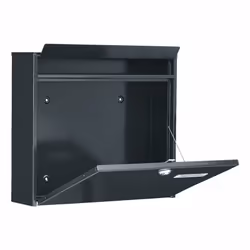 BURG-WÄCHTER Potsdam 877 ANT mailbox Anthracite Wall-mounted mailbox Steel