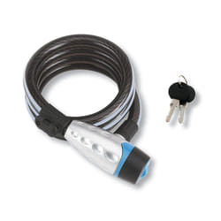 BURG-WÄCHTER 1650 180 REFLEX bike lock Black, Blue, Silver 1800 mm Cable lock