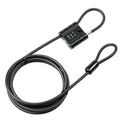 BURG-WÄCHTER Snap + Lock 300 Black 3000 mm Cable lock