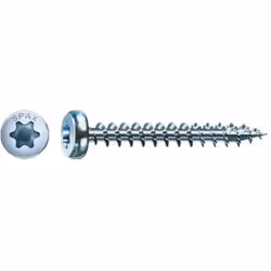 SPAX Pan head, T-STAR plus, Screw, Metal, Zinc, Wood, Pan head, Torx, Metallic