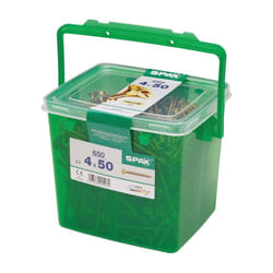 Yellox Wood Screws, 4.0X50MM (Tub-650)