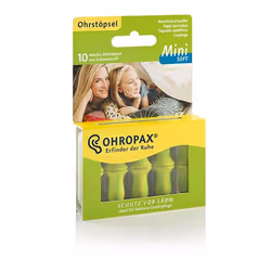 OHROPAX Mini SOFT, Green, Foam, Box, 10 pc(s)