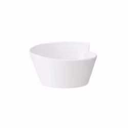 Villeroy & Boch New Wave Large Round Rice Bowl (new shape)  20.25 oz  Premium Porcelain  White