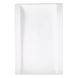 Villeroy & Boch New Wave Large Rectangular Dinner Plate, 155 x 975 in, White