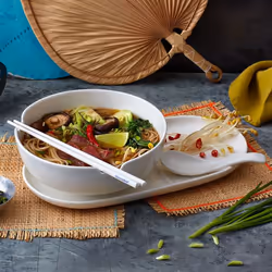 Villeroy & Boch Soup Passion Chopsticks set White