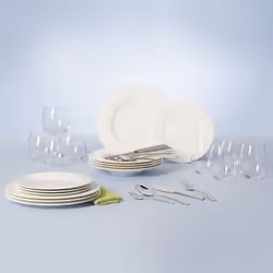Villeroy & Boch Wonderful World White 4 Friends 36 tableware set 36 pc(s) Porcelain