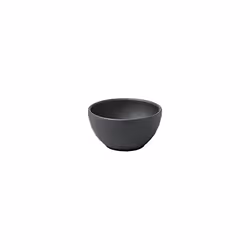 Villeroy & Boch Manufacture Rock, Snack bowl, Round, Porcelain, Black, Matt, 0.06 L