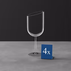 Villeroy & Boch 1136538110, Red wine glass, Standard glass, Glass, Transparent, 405 ml, 8.2 cm