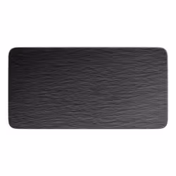 Villeroy & Boch Rock, Slate plate, Porcelain, Black, Rectangular, 350 mm, 180 mm