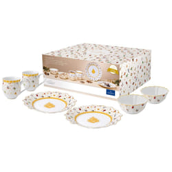 Villeroy & Boch Delight Breakfast 2 Anniversary Edition Set 6 Pieces, 6tlg, White