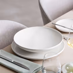 Villeroy & Boch Afina Soup plate Round Porcelain White 1 pc(s)