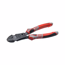 NWS Heavy Duty Lever Side Cutter FantasticoPlus, Hand cable cutter, Black, Grey, Red, Steel, Black, 4.5 mm, Germany