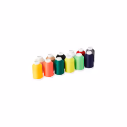 Box: Aeroflock: Overlock Thread: 12 x 1000m: Miniking Spools: Assorted