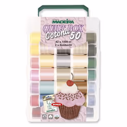 Madeira Softbox Cotona 50, Sewing machine, Multi, Cotton, 1000 m