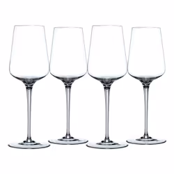 Nachtmann ViNova White Wine, Wine glass set, Glass, Transparent, Clear, 380 ml, 24 cm