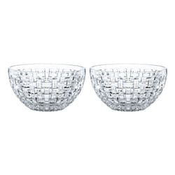 Nachtmann Bossa Nova Dessert bowl 0.75 L Oval Glass Transparent 2 pc(s)