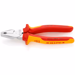 Knipex 02 06 180, 1.15 cm, 63 HRC, Red, Yellow, 56 mm, 180 mm, 20 mm