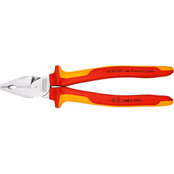 KNIPEX High Leverage Combination Pliers 1000V-insulated (225 mm) 02 06 225