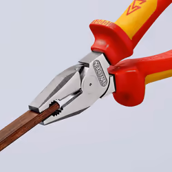 KNIPEX High Leverage Combination Pliers 1000V-insulated (225 mm) 02 06 225 - Additional view 7