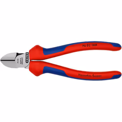 Knipex 70 02 160 SB Diagonal Cutters Comfort Multi-Component Grip 160mm (6.1/4in)