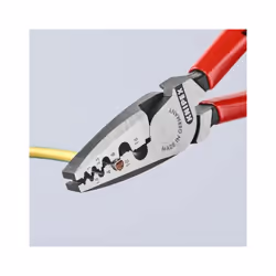 Crimping Pliers for wire ferrules plastic coated 180 mm (self-service card/blister) 97 71 180 SB