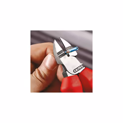 Diagonal Insulation Stripper black atramentized, with multi-component grips 160 mm (self-service card/blister) 14 22 160 SB