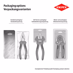 Knipex 48 11 J2 SB Precision Circlip Pliers 19-60mm in blister packagi