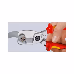 Cable Shears with twin cutting edge chrome-plated, with dipped insulation, VDE-tested 200 mm 95 17 200 - Additional view 4