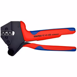 Knipex 97 43 200 cable crimper Crimping tool Blue, Red