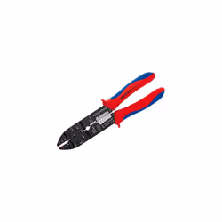 Knipex 97 21 215 SB Crimping Pliers for Insulated Terminals & Plug Connectors